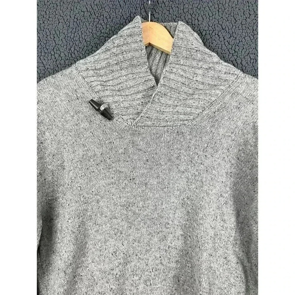 Gap Lambswool Sweater Men's Donegal Eng Stripe XL Gray - Picture 5 of 12